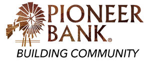 Pioneer Bank – Your Community Bank Logo