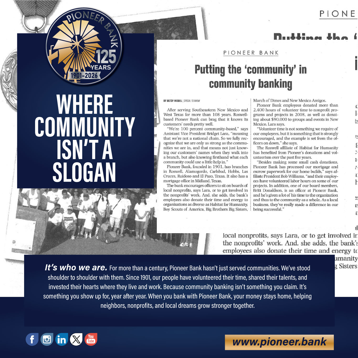 Community isn't a Slogan